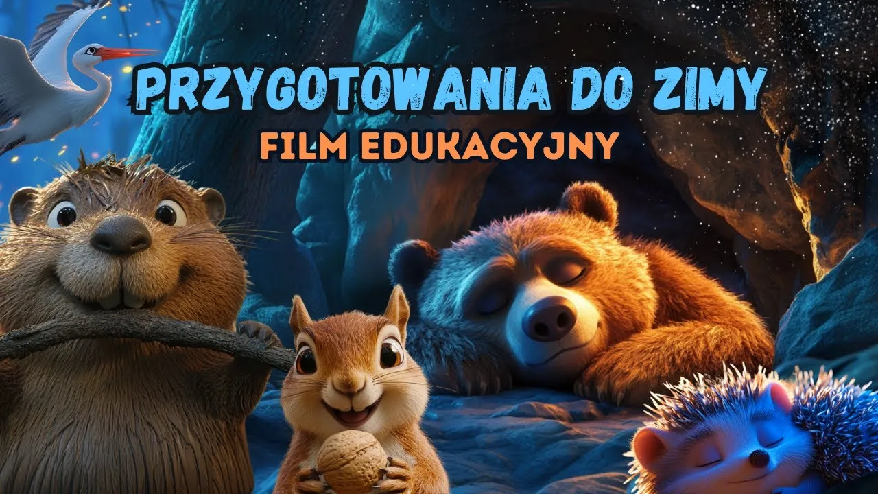 Zdjęcie Jak zwierzęta przygotowują się do zimy – film edukacyjny dla dzieci