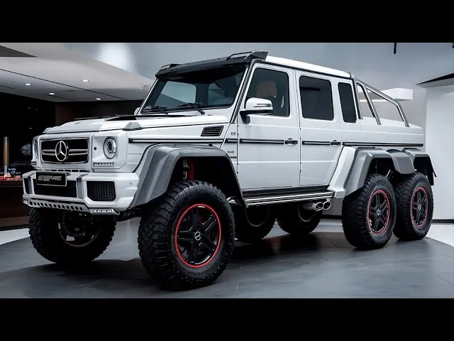 Zdjęcie Mercedes G63 AMG 6x6 - luksusowy terenowy potwór, który zaskakuje