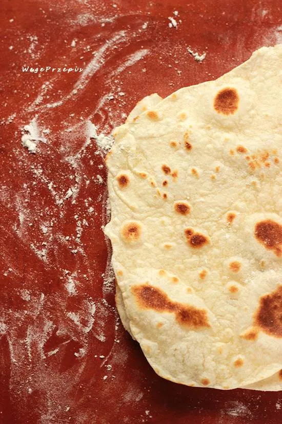 Zdjęcie Wegańska tortilla przepis na ciasto - szybkie i łatwe w przygotowaniu