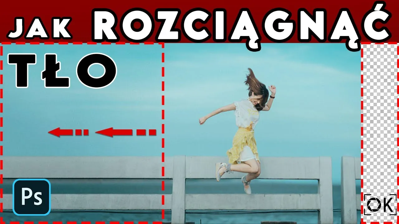 Zdjęcie Jak rozciągnąć tło w Photoshopie bez zniekształceń i frustracji