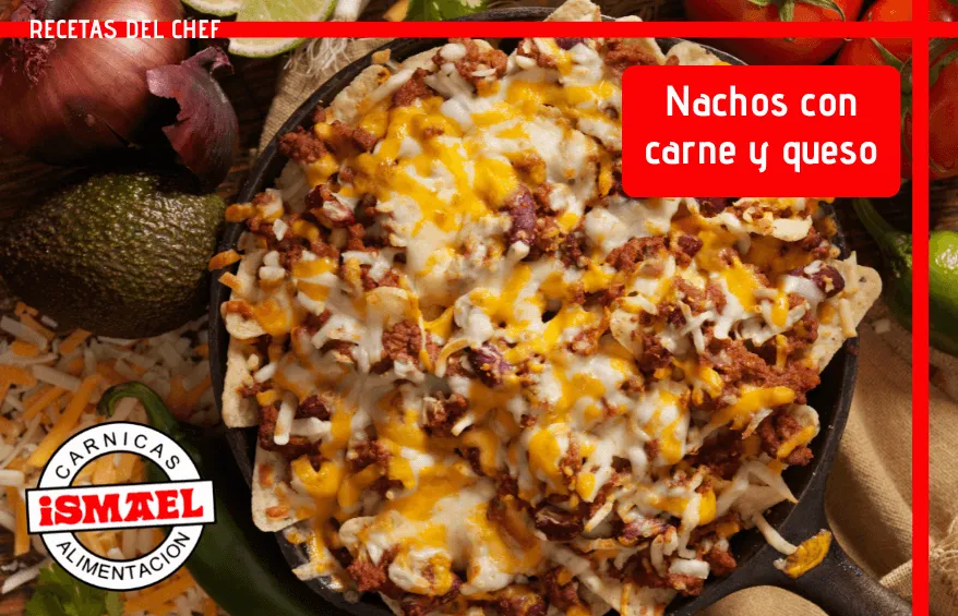 Zdjęcie Receta fácil de nachos con queso y carne al horno que sorprenderá