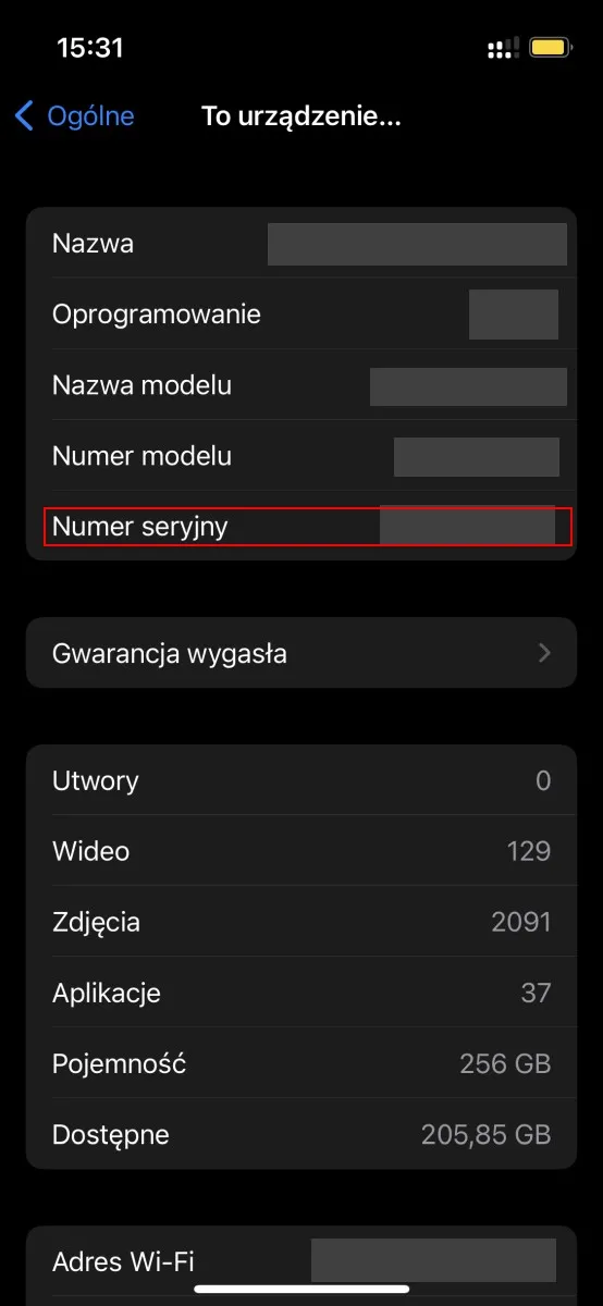 Zdjęcie Numer seryjny iPhone co oznacza? Odkryj, co skrywa Twój telefon