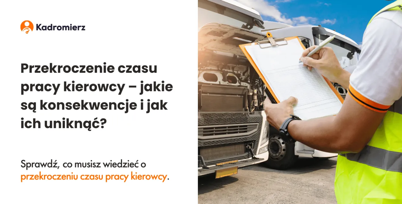 Zdjęcie Jaki mandat za przekroczenie czasu jazdy? Sprawdź kary i stawki