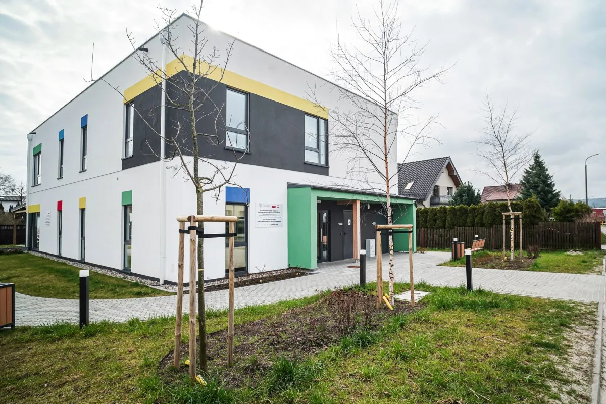 Mapa Polski domy seniora Anna