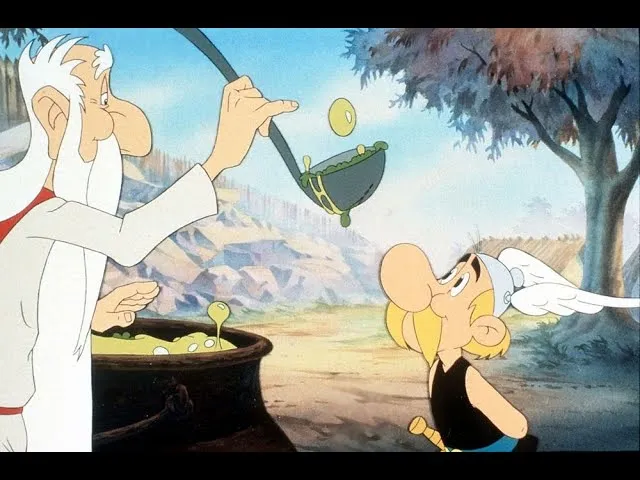 Zielony magiczny napój Panoramixa składniki