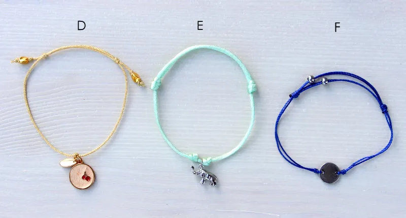 błędy przy wiązaniu bransoletek sznurkowych