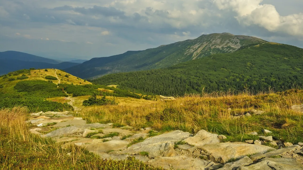 Babia G&oacute;ra szczyt krajobraz