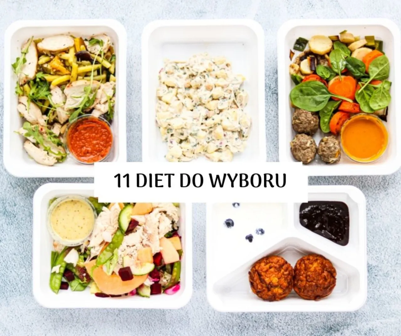 r&oacute;żne rodzaje diet pudełkowych