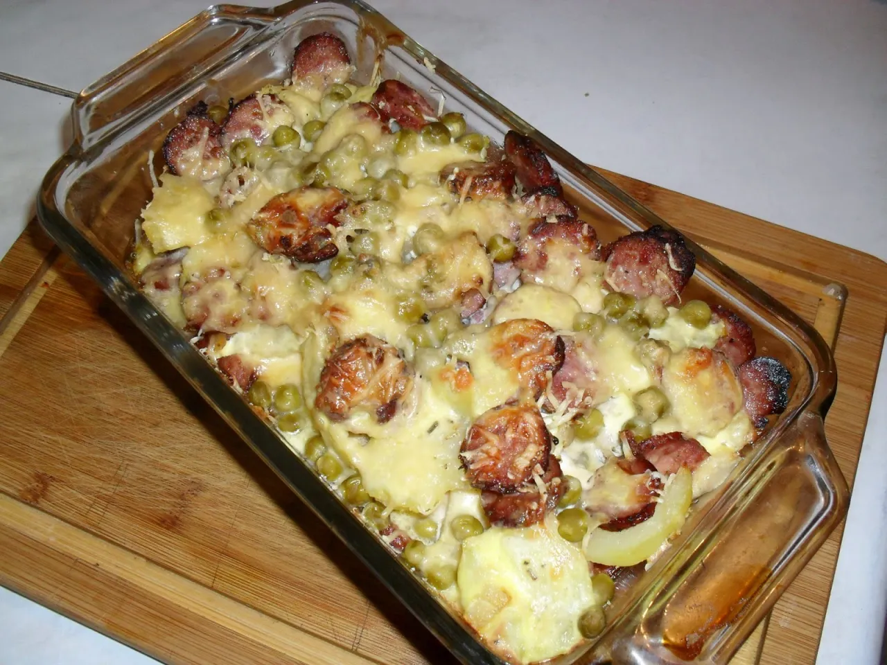 składniki na zapiekankę chłopską