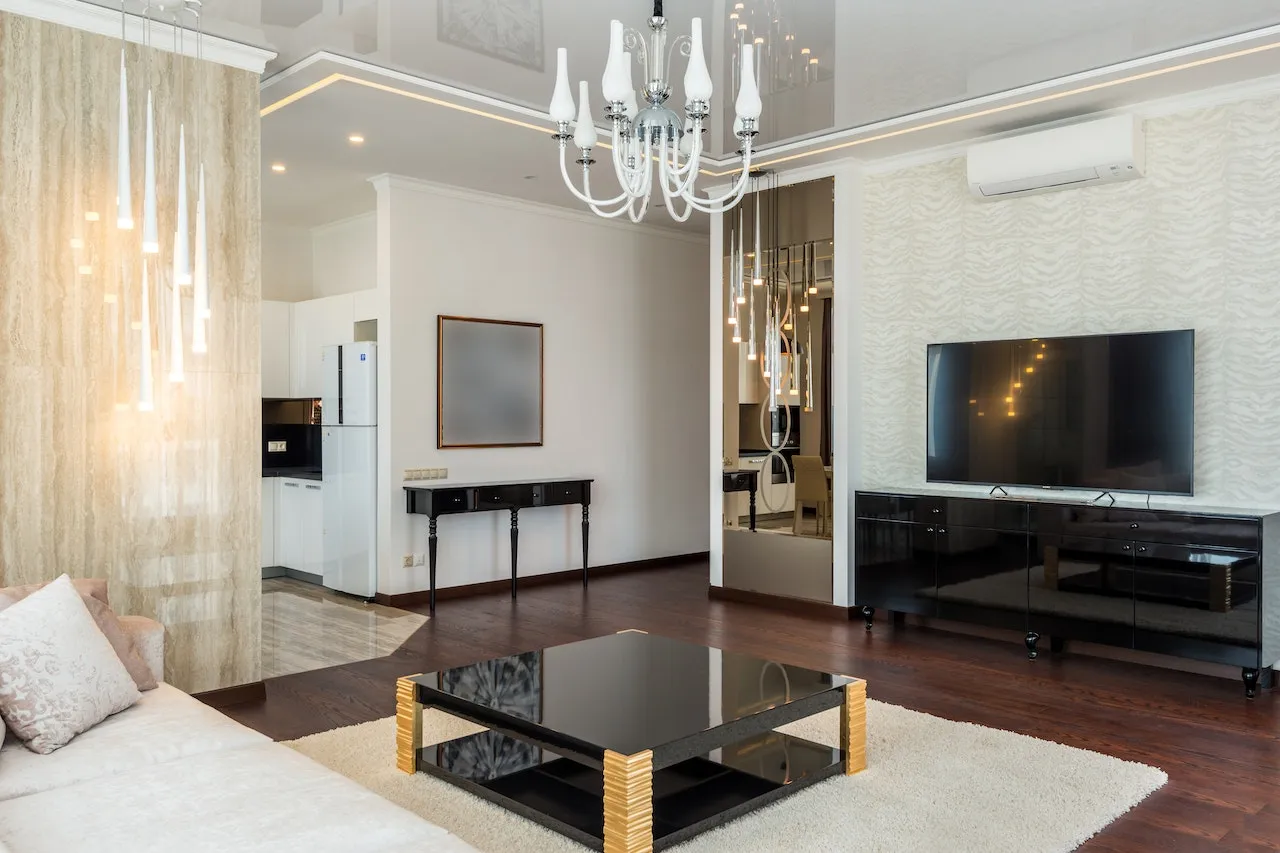 ukryty klimatyzator w salonie pomysły