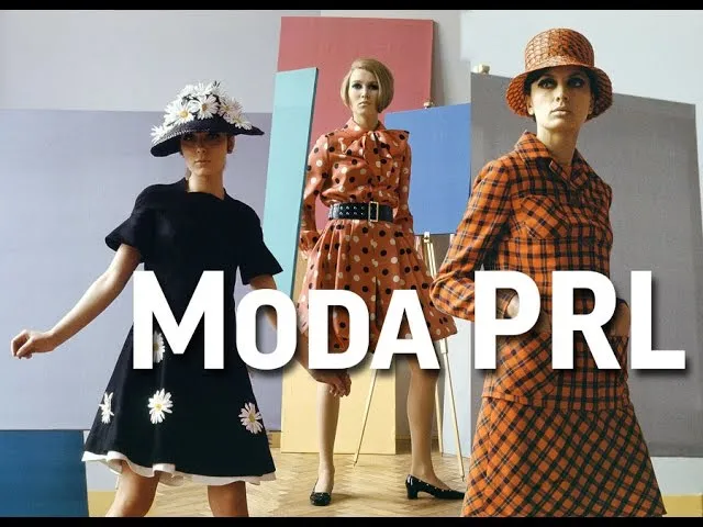 moda damska PRL lata 60 70 80 stylizacje