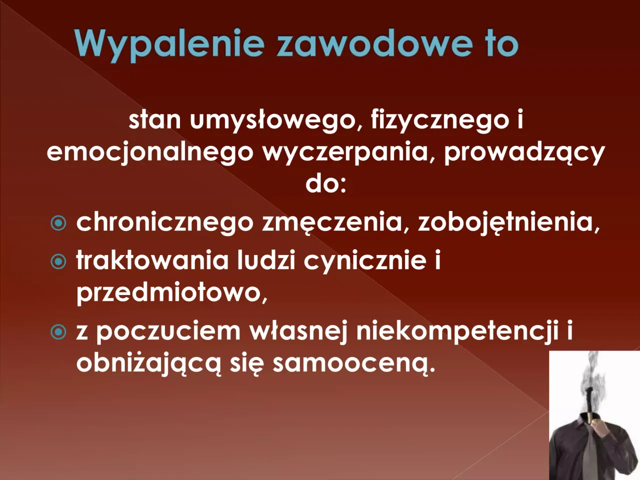 Wypalenie zawodowe a depresja