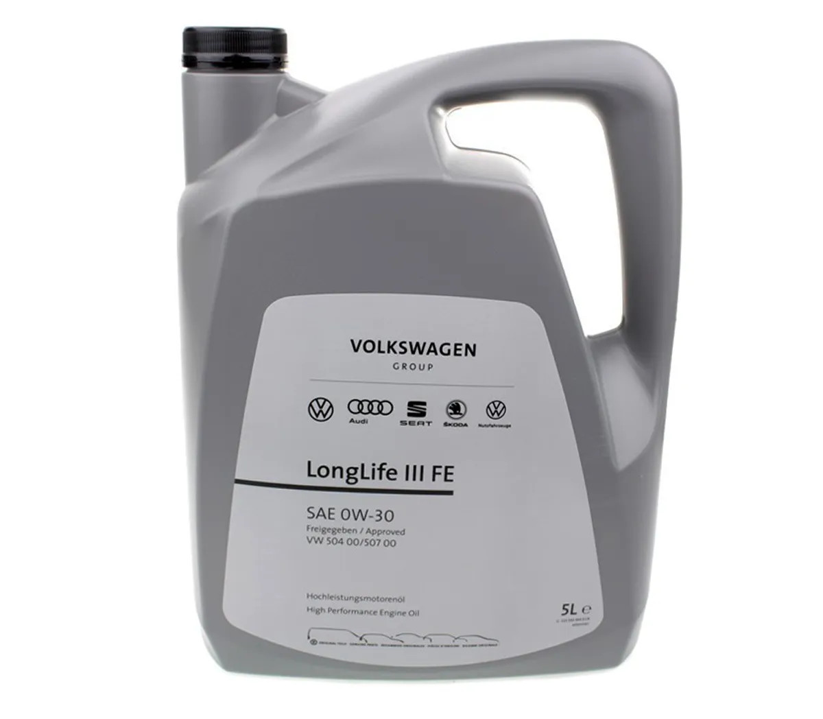 Motor&ouml;l Kanister VW Normen