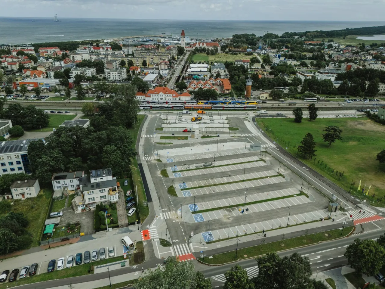 Dworzec kolejowy Władysławowo przesiadka na autobus