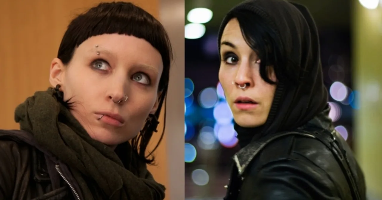 Noomi Rapace jako Lisbeth Salander Dziewczyna z tatuażem