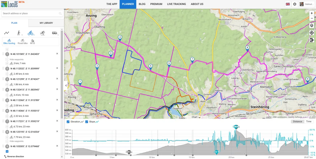 Locus Map zaawansowane funkcje mapowe