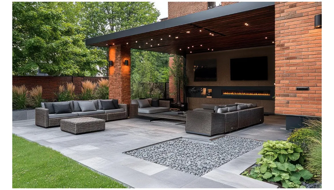 nowoczesne patio hotelowe aranżacje