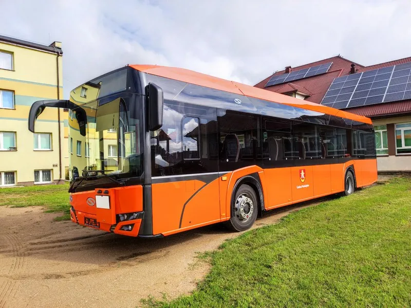 Autobus szkolny mały i duży porównanie