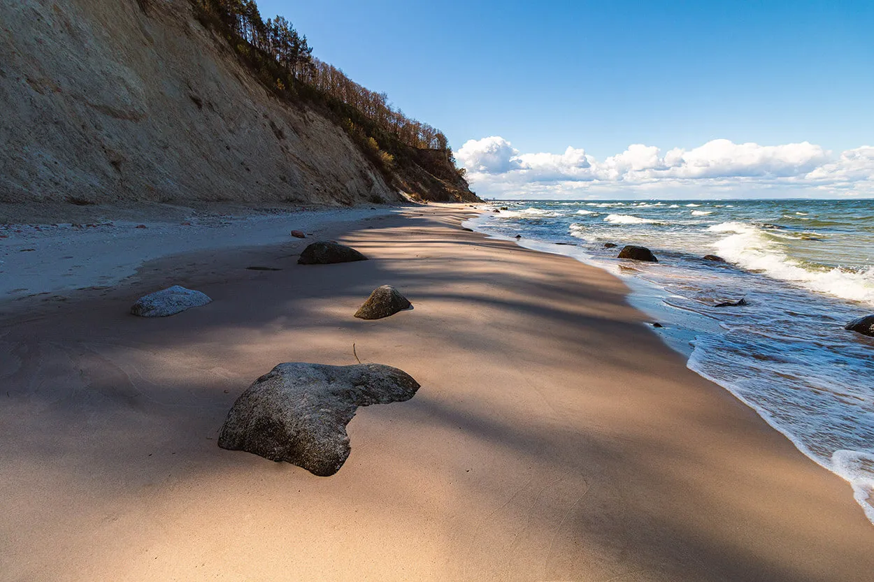 Woliński Park Narodowy klify