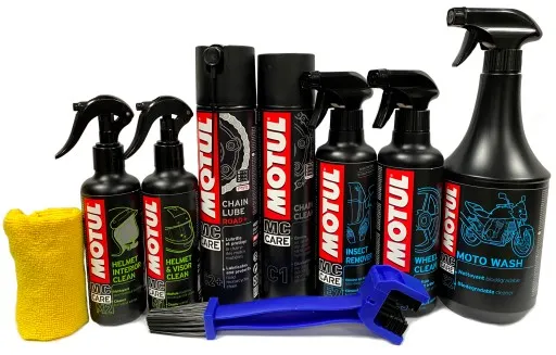 preparaty do czyszczenia kasku motocyklowego