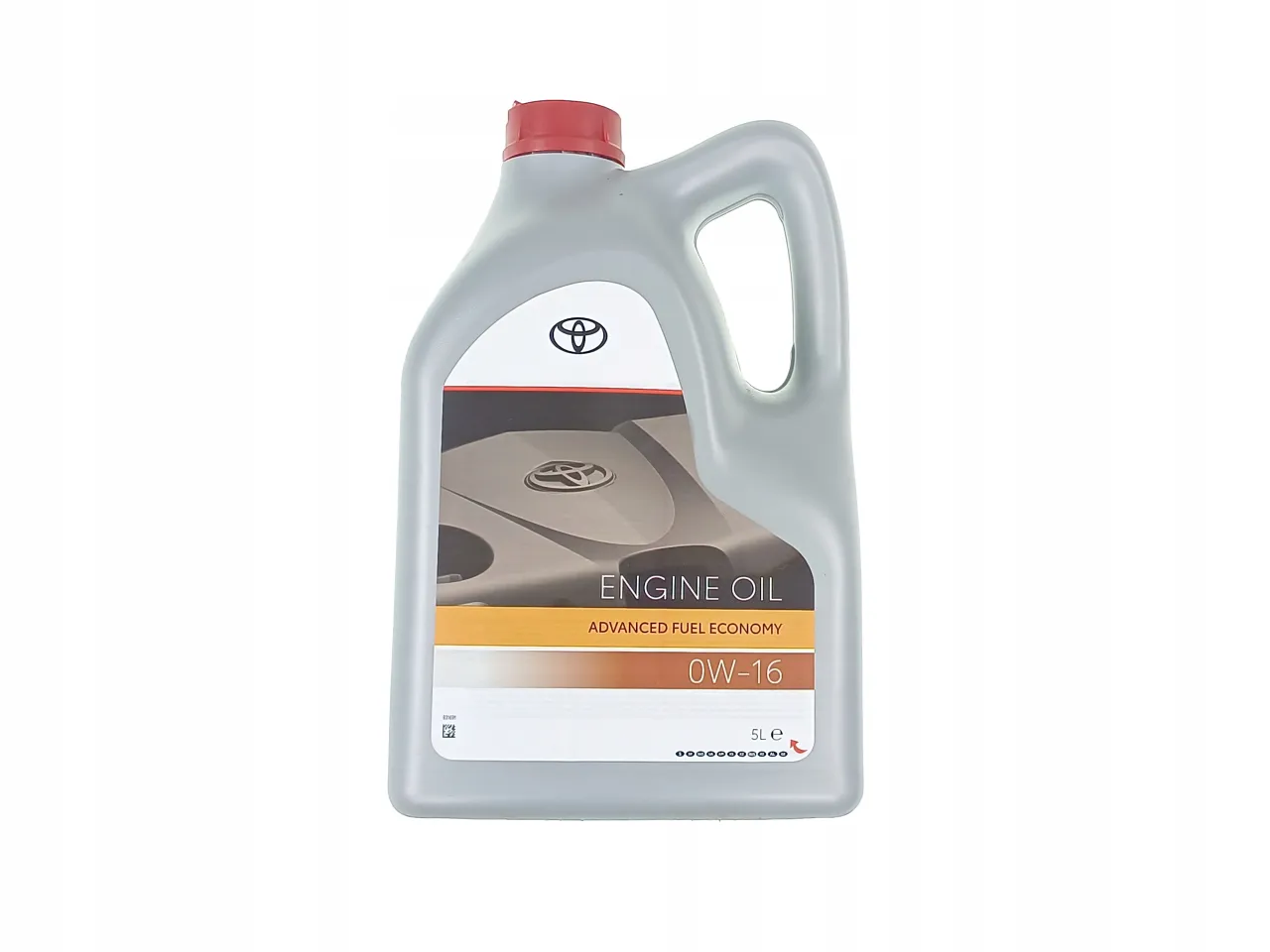 Olej silnikowy 0W-16 Toyota, idealny do Twojej Toyoty Corolli 1.8 Hybrid. Zapewnia zaawansowaną ekonomię paliwa. Pojemność 5L.
