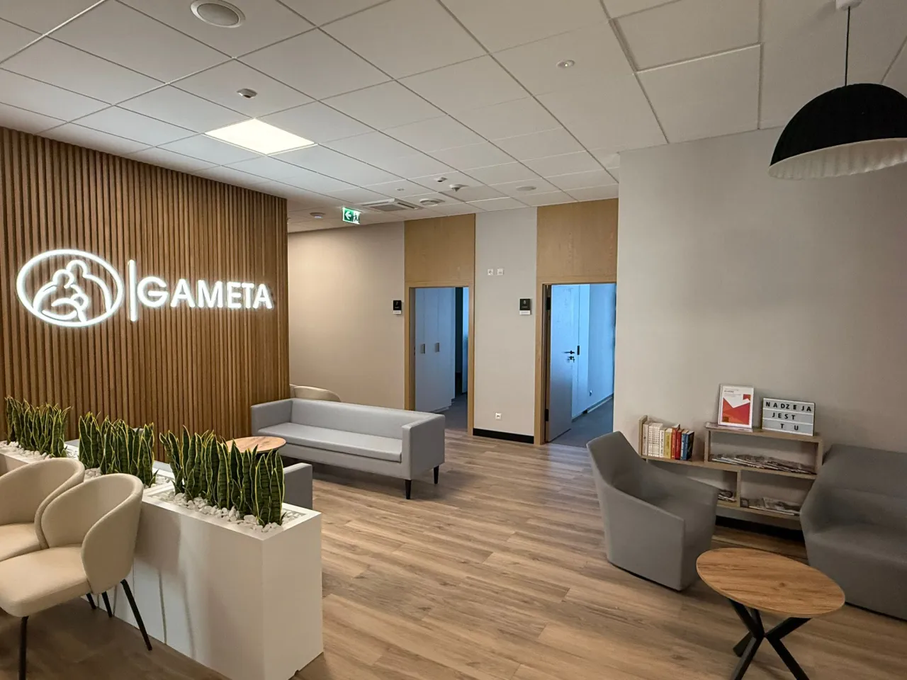 Klinika in vitro za granicą, nowoczesne wnętrze