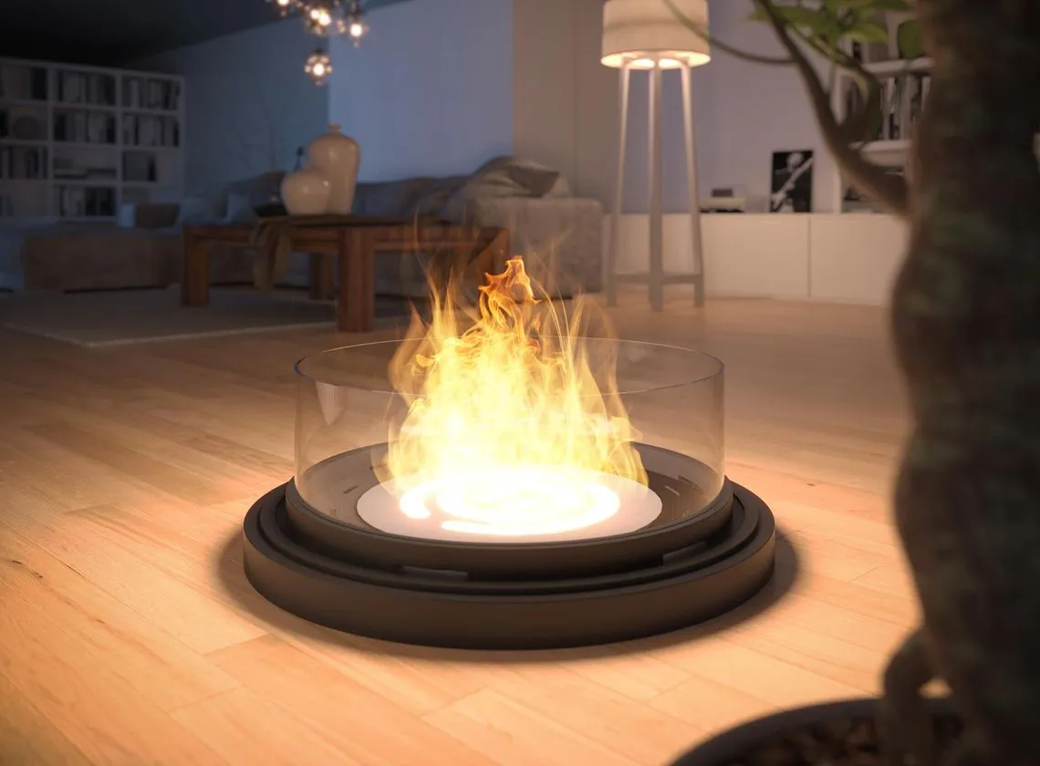 bezpieczne użytkowanie biokominka wentylacja