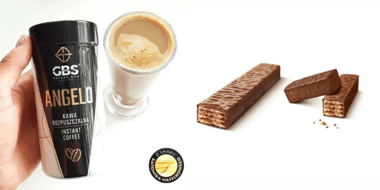 GBS caffe latte puszka batony