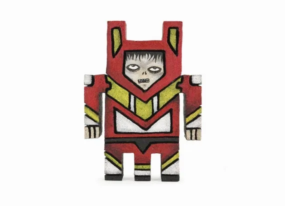 Styroporskulptur abstrakte Kunst