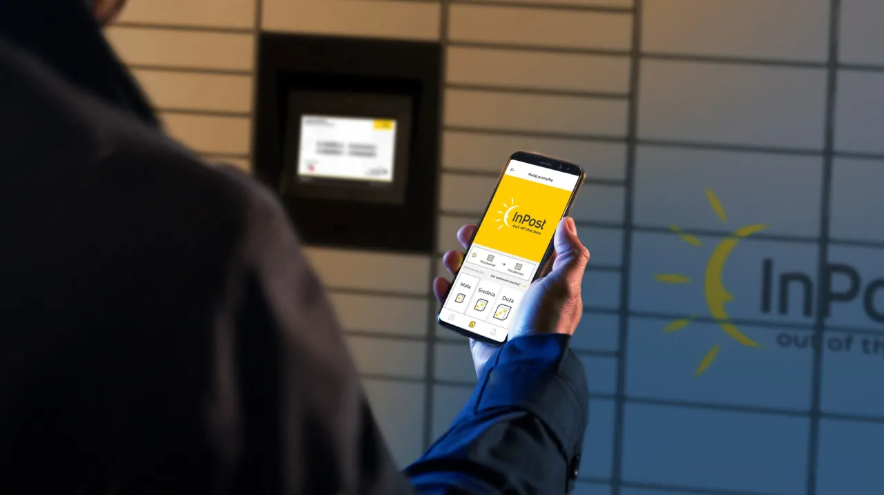 Paczkomat InPost aplikacja odbi&oacute;r paczki