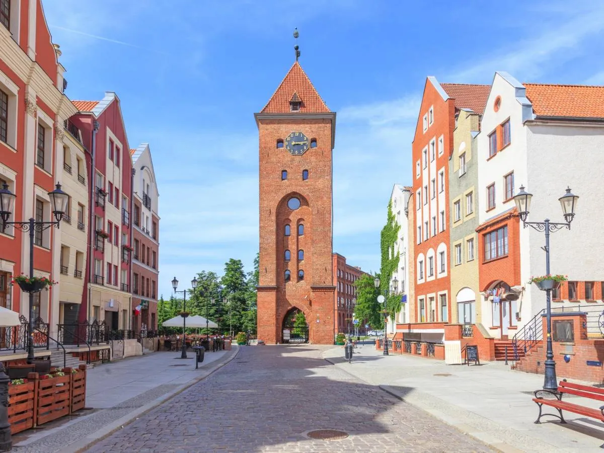 Elbląg Stare Miasto Brama Targowa