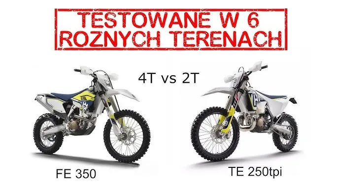 motocykl enduro 2T vs 4T porównanie