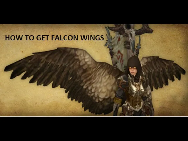 Diablo 3 Skrzydła Sokoła