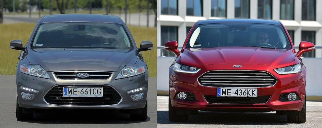 Ford Mondeo generacje por&oacute;wnanie