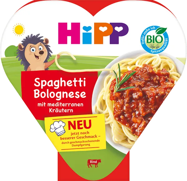 Zdjęcie Zdrowe spaghetti HiPP dla dzieci: skład, wartość odżywcza i cena