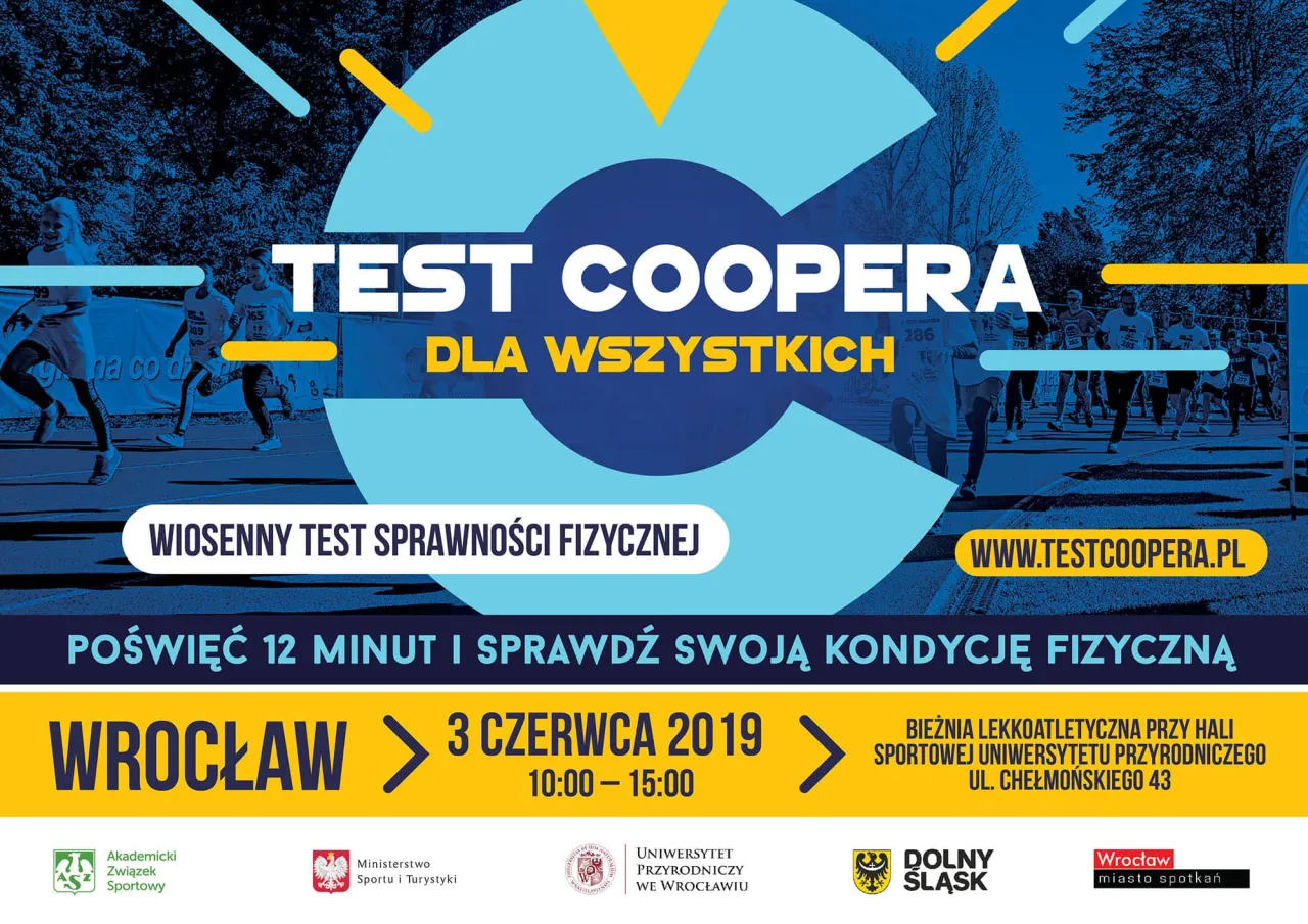 bieżnia lekkoatletyczna test coopera