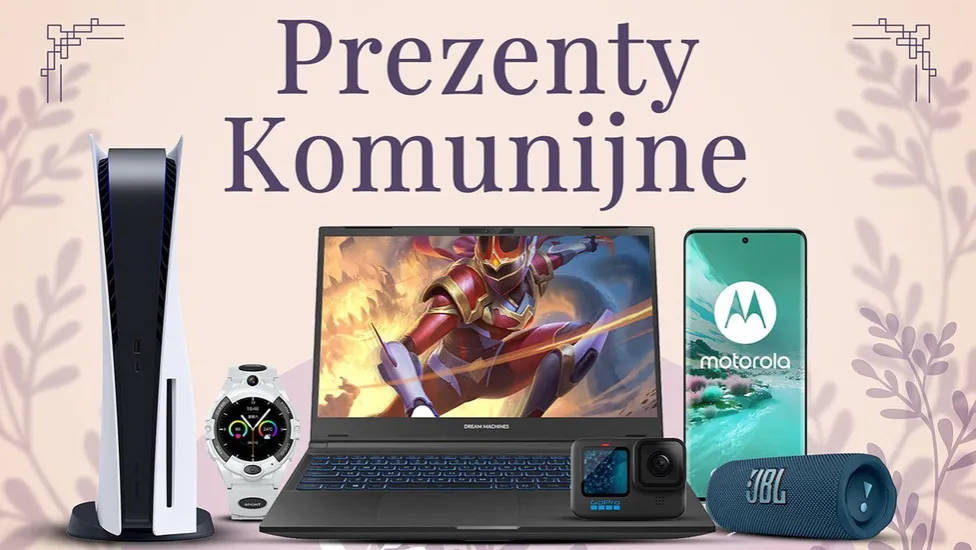 nowoczesne prezenty komunijne elektronika