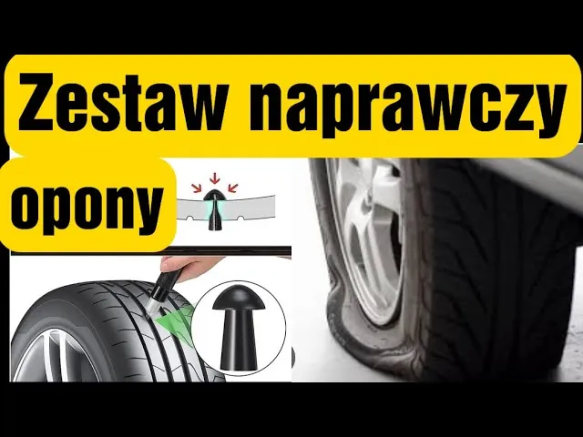 Naprawa opony grzybkiem schemat