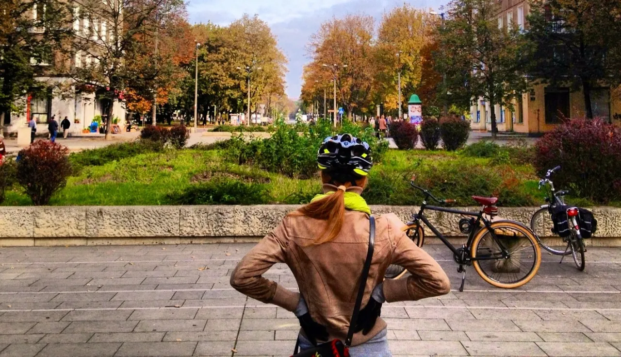 Ścieżki rowerowe Nowa Huta