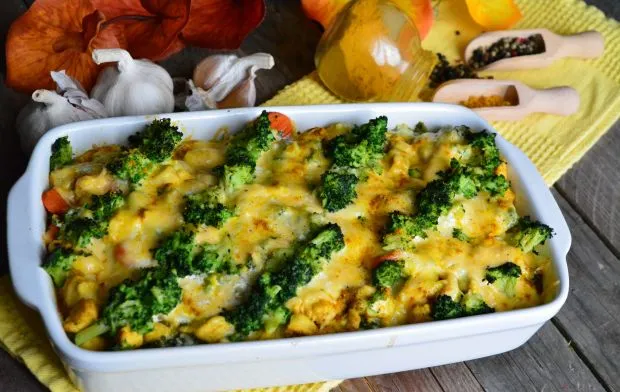 wariacje zapiekanki ryżowej z kurczakiem