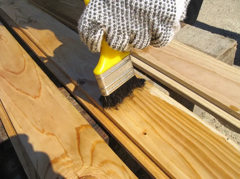 impregnacja drewna na zewnątrz