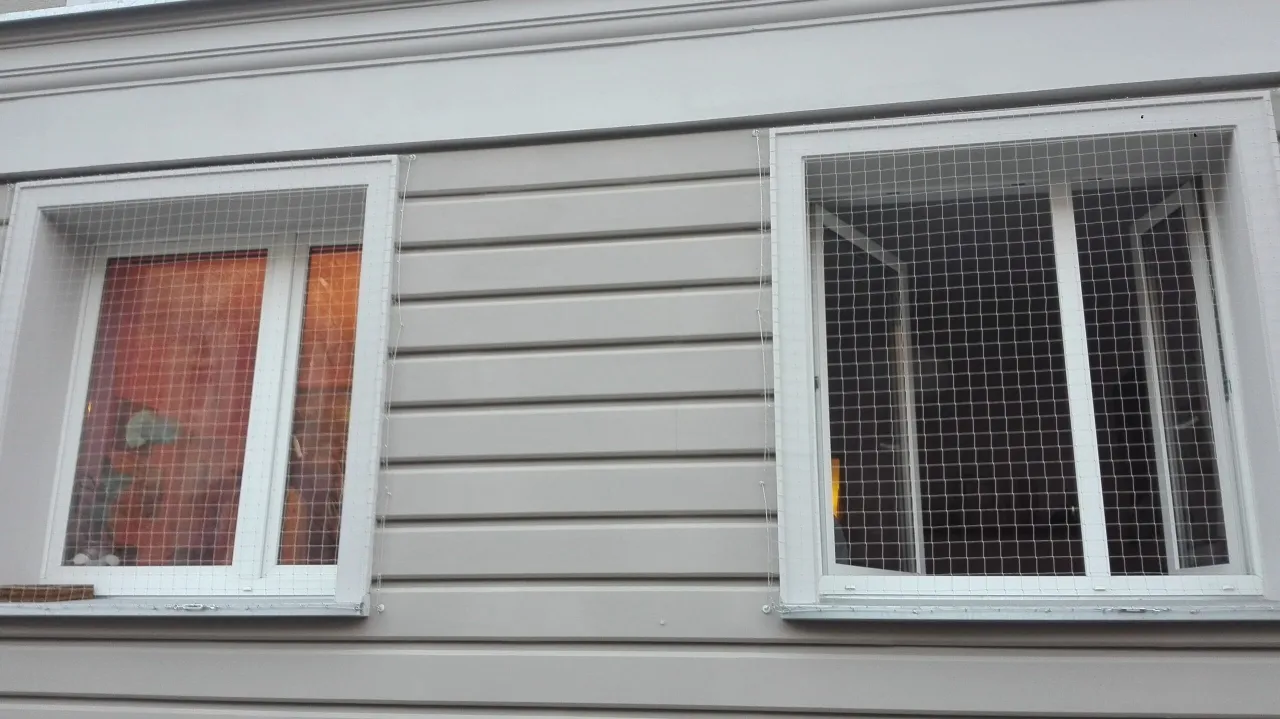 DIY zabezpieczenie okna dla ptaka