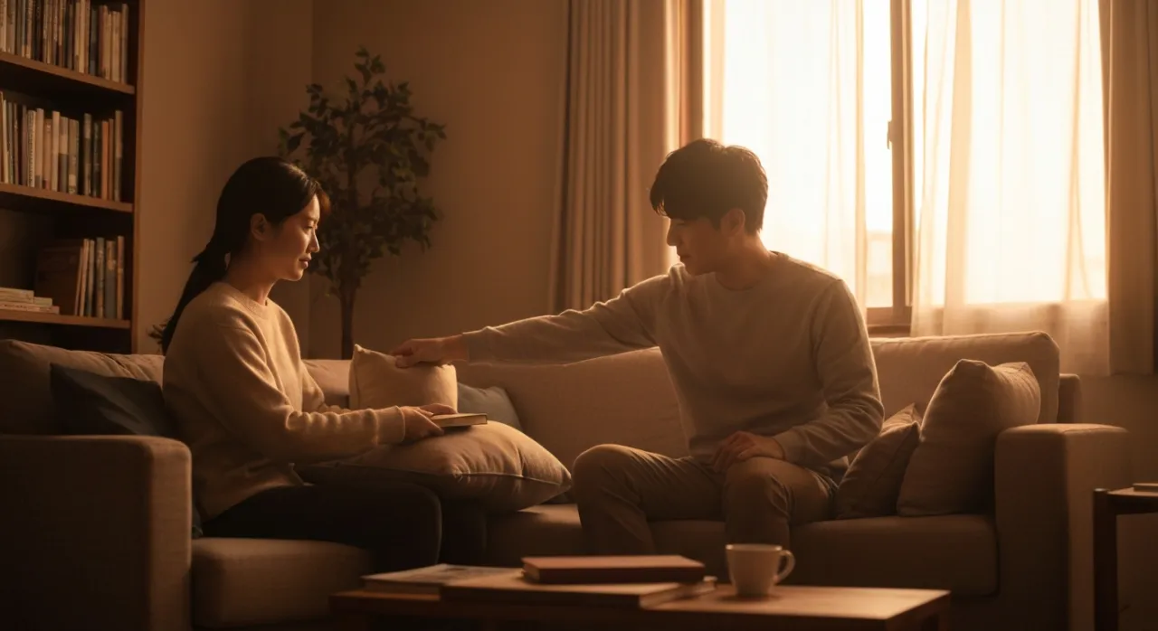 Nieśmiały mężczyzna sygnały zainteresowania