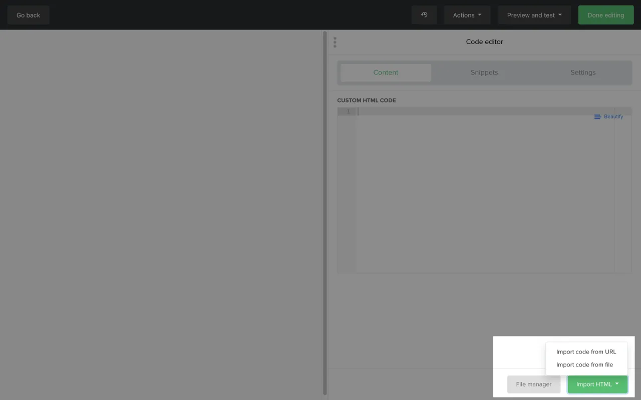 tworzenie pliku html w edytorze