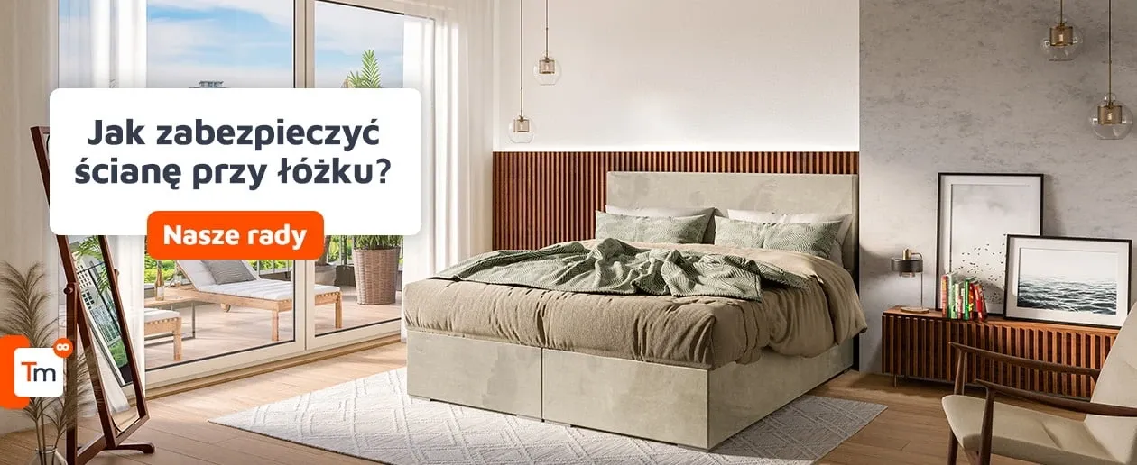 Zdjęcie Pomysły na dekorację ściany za łóżkiem, które odmienią sypialnię