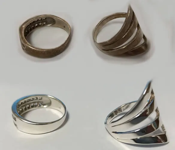 czerniejąca biżuteria srebrna