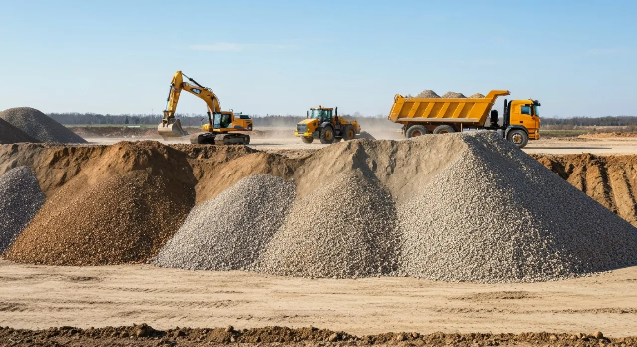 czynniki wpływające na objętość żwiru lub schemat obliczania objętości