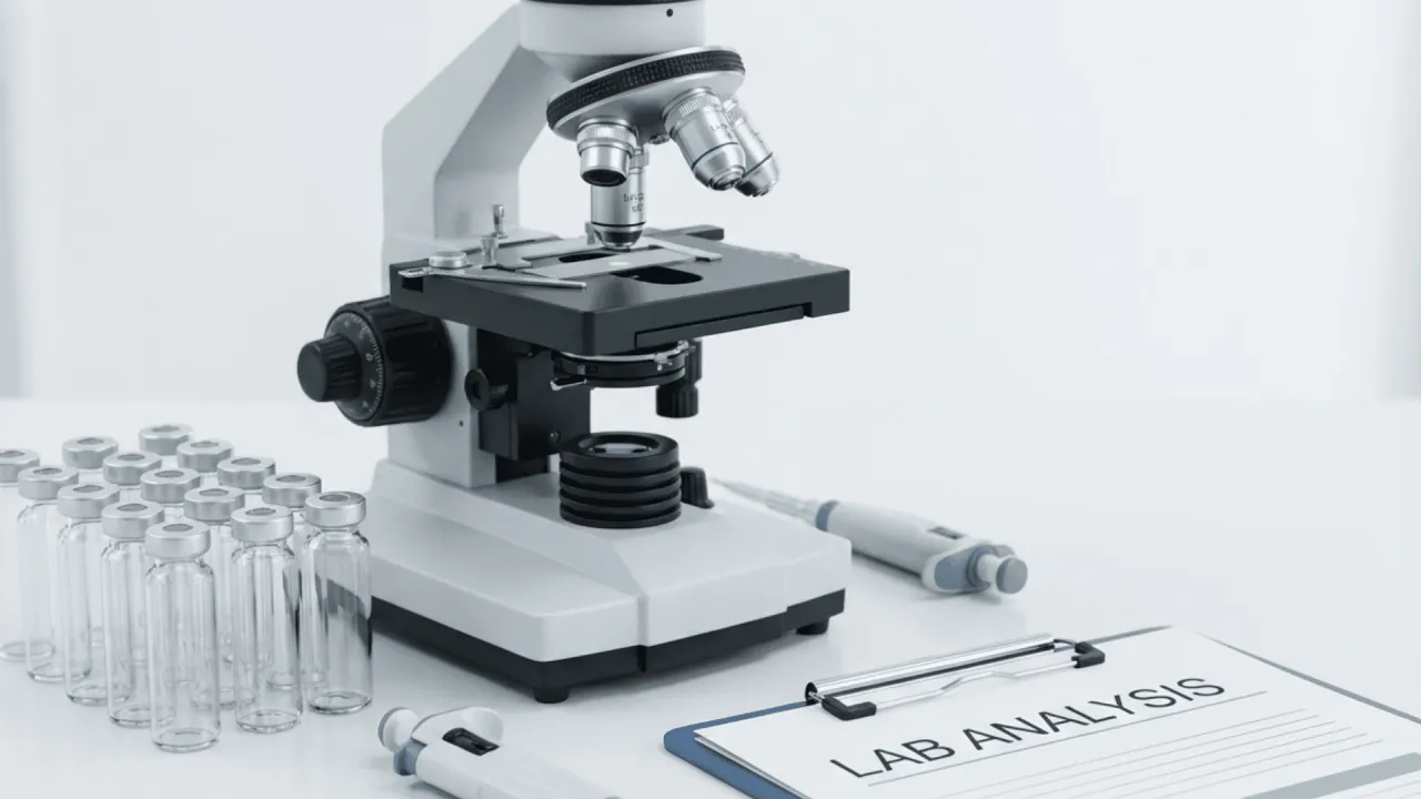 mikroskop laboratoryjny badanie plemników