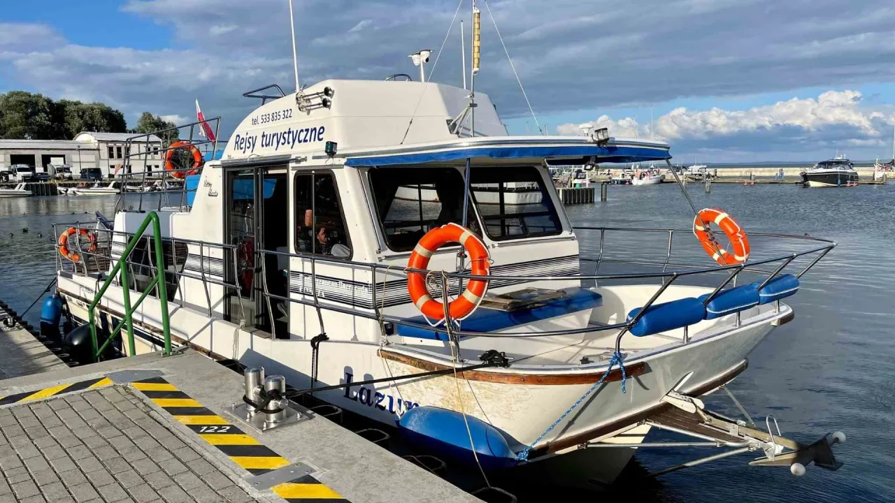 Rejs po Zalewie Wiślanym statek