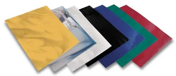 r&oacute;żne rodzaje papieru do złocenia i folii